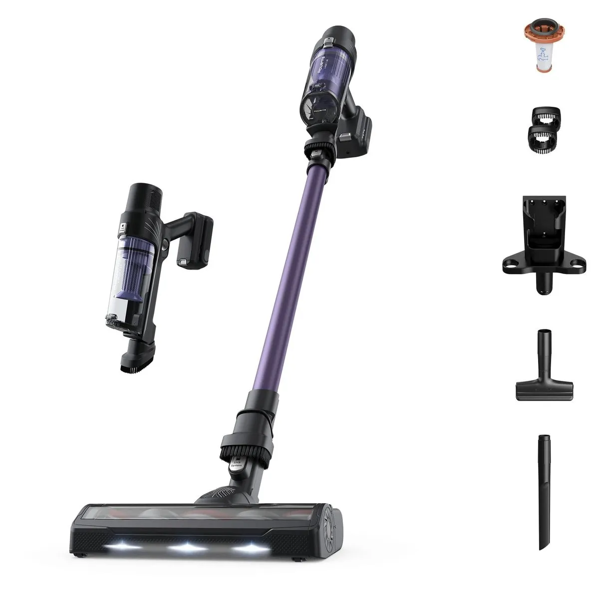 Aspirador Escoba Rowenta X-Pert 7.60 RH6A39: 140W, 45 min Autonomía, Ultraligero