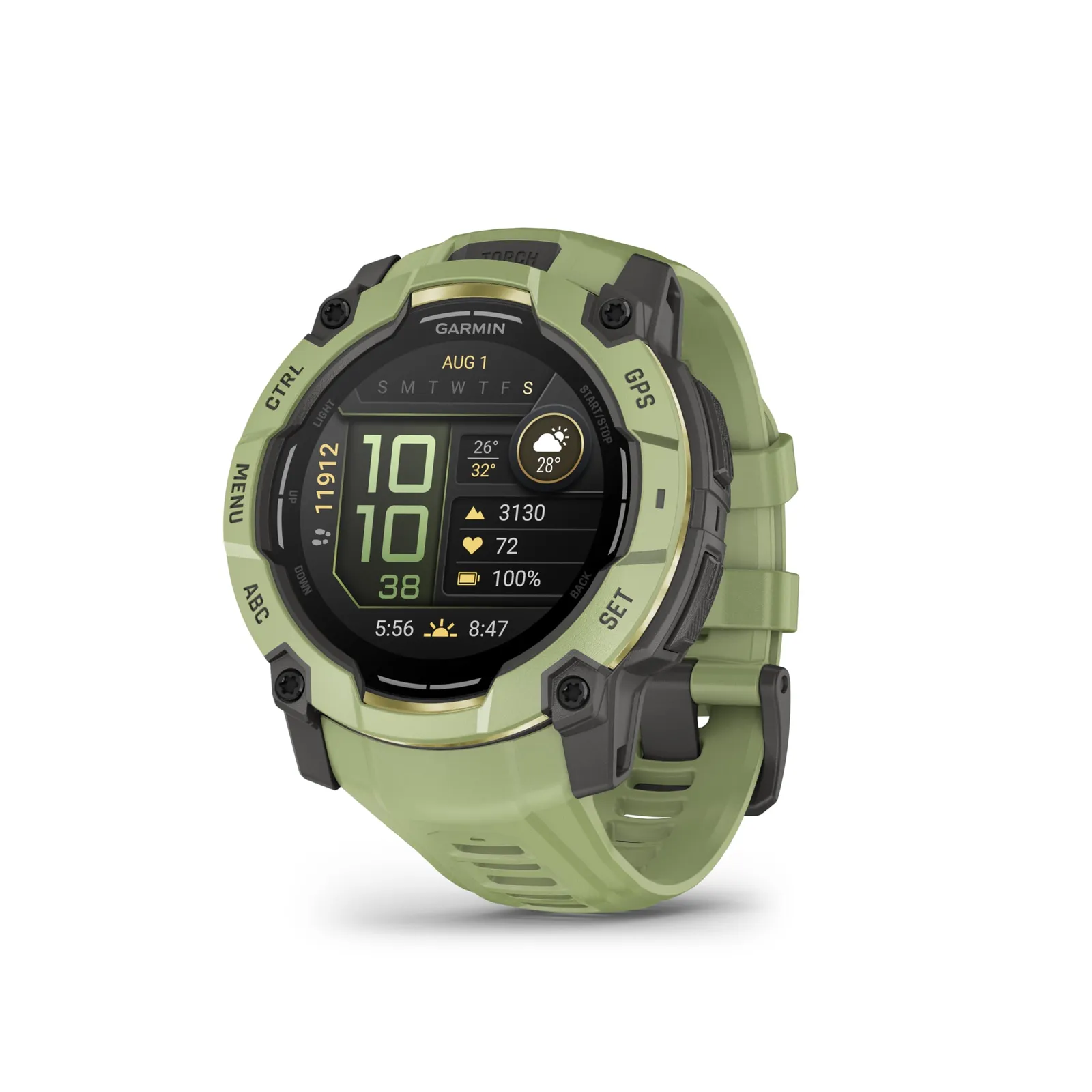 Garmin Instinct 3 Reloj GPS AMOLED 50mm Verde