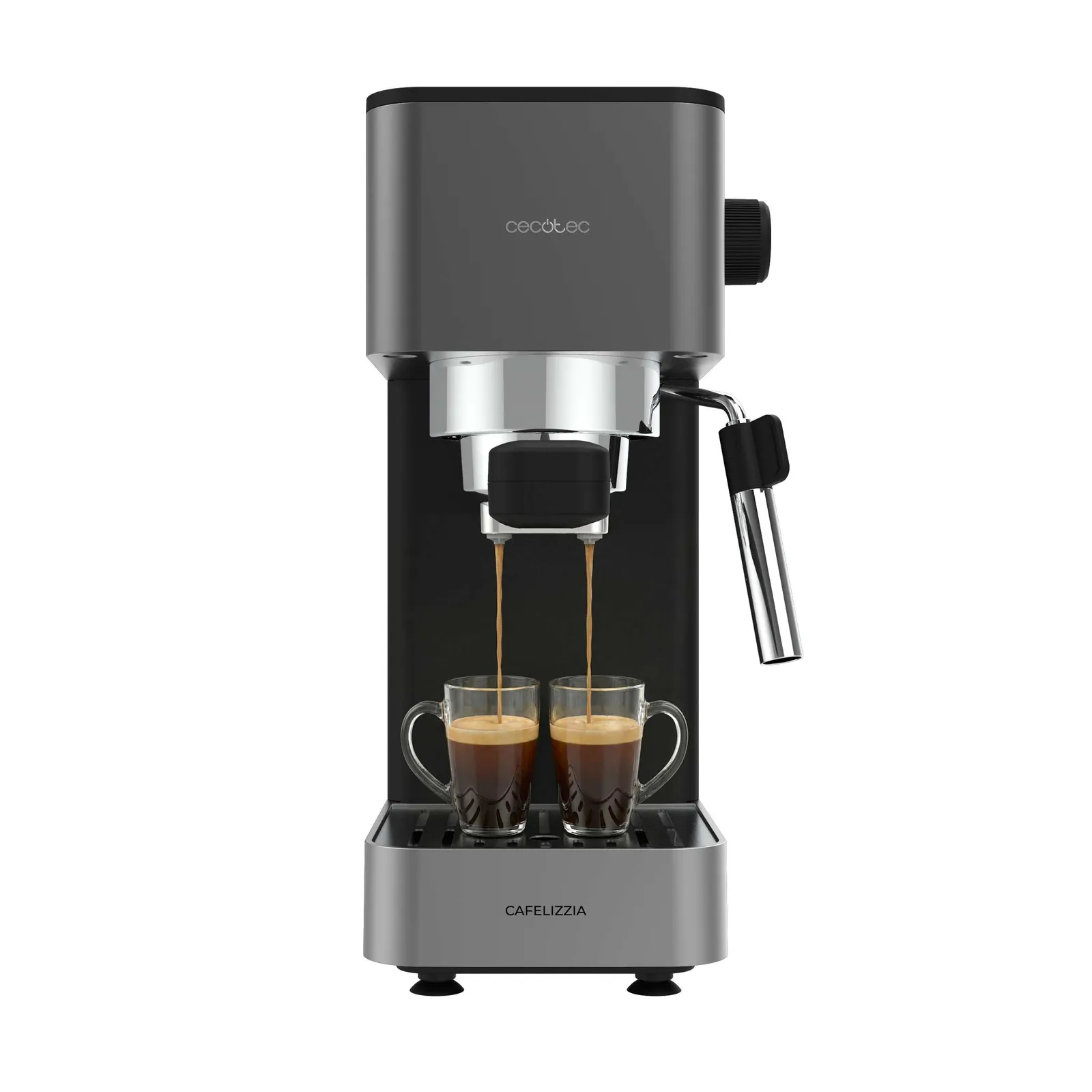 Cafetera Express Cecotec Cafelizzia 690 Grey 1230-1465W, 20 Bares, 1.5L (varias tallas)
