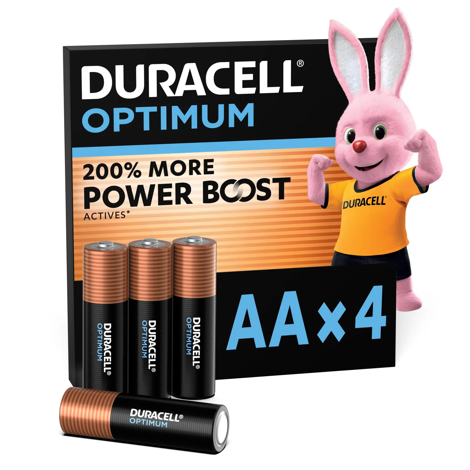 4x Pilas Alcalinas Duracell Optimum AA 1,5V