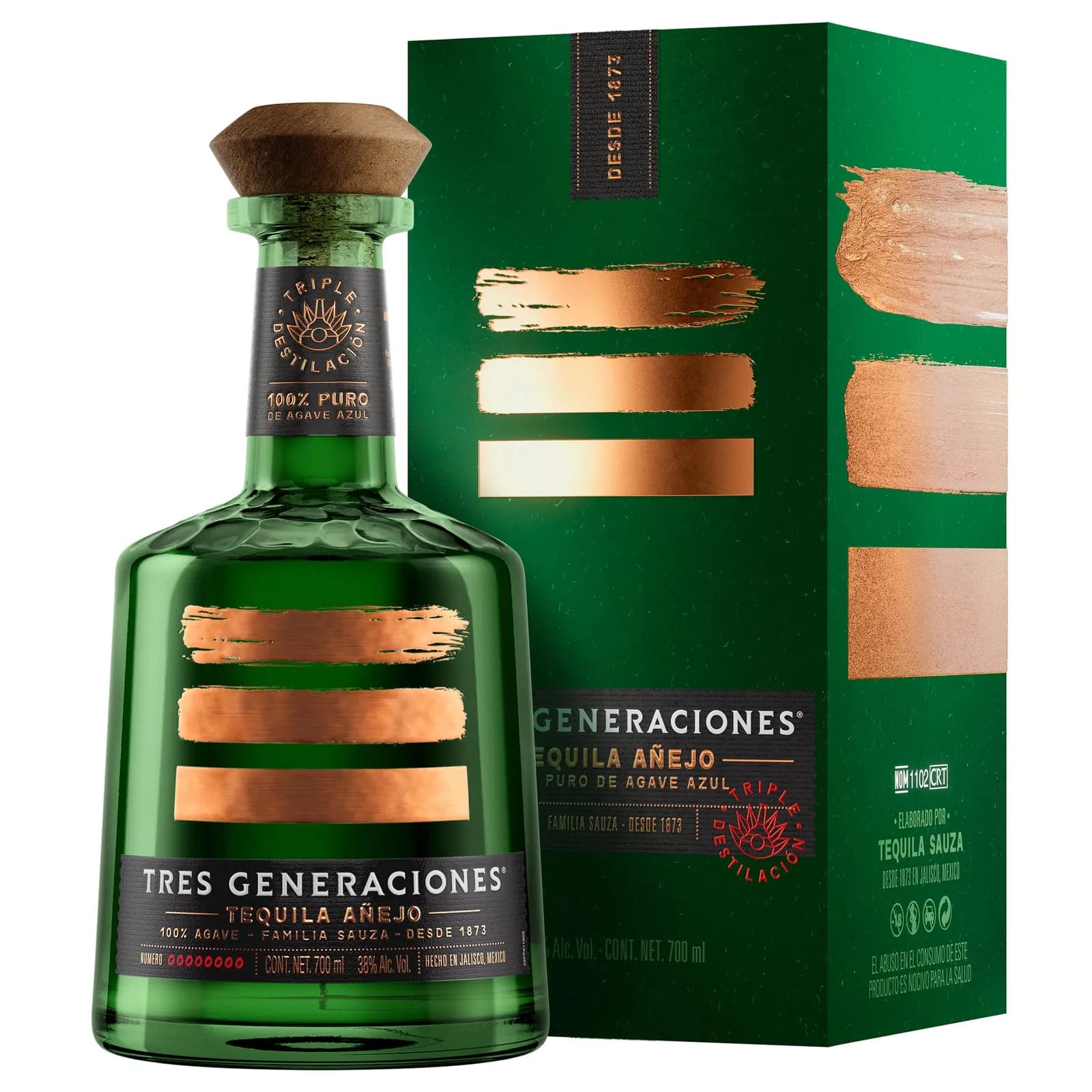 Tequila Añejo Tres Generaciones 700 ml