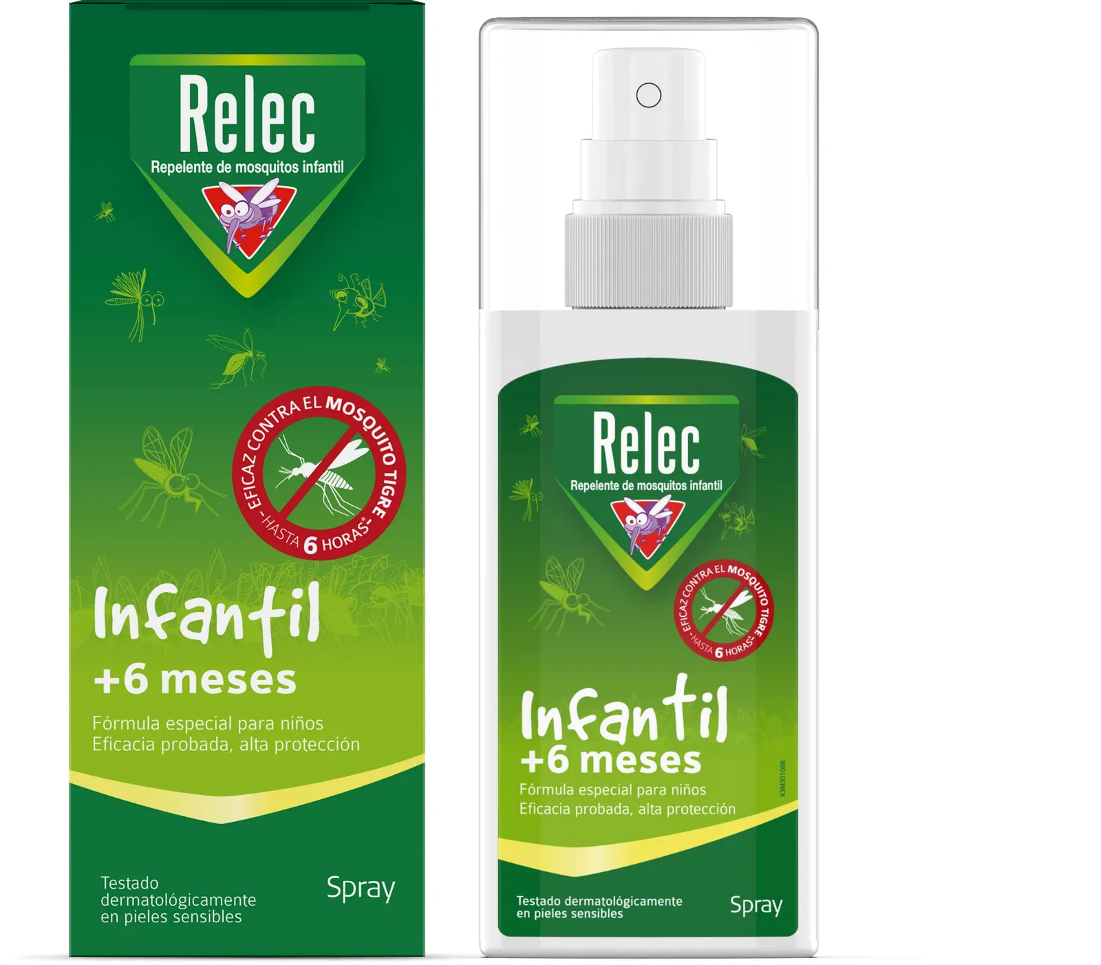 Spray Relec Infantil Antimosquitos - Protección para niños y bebés