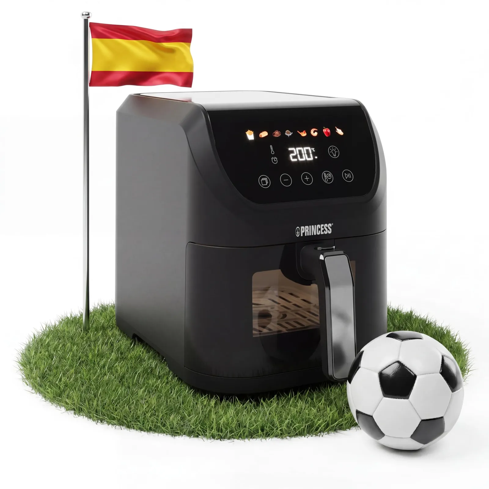 Freidora de Aire Princess SlimFry 8L 2000W