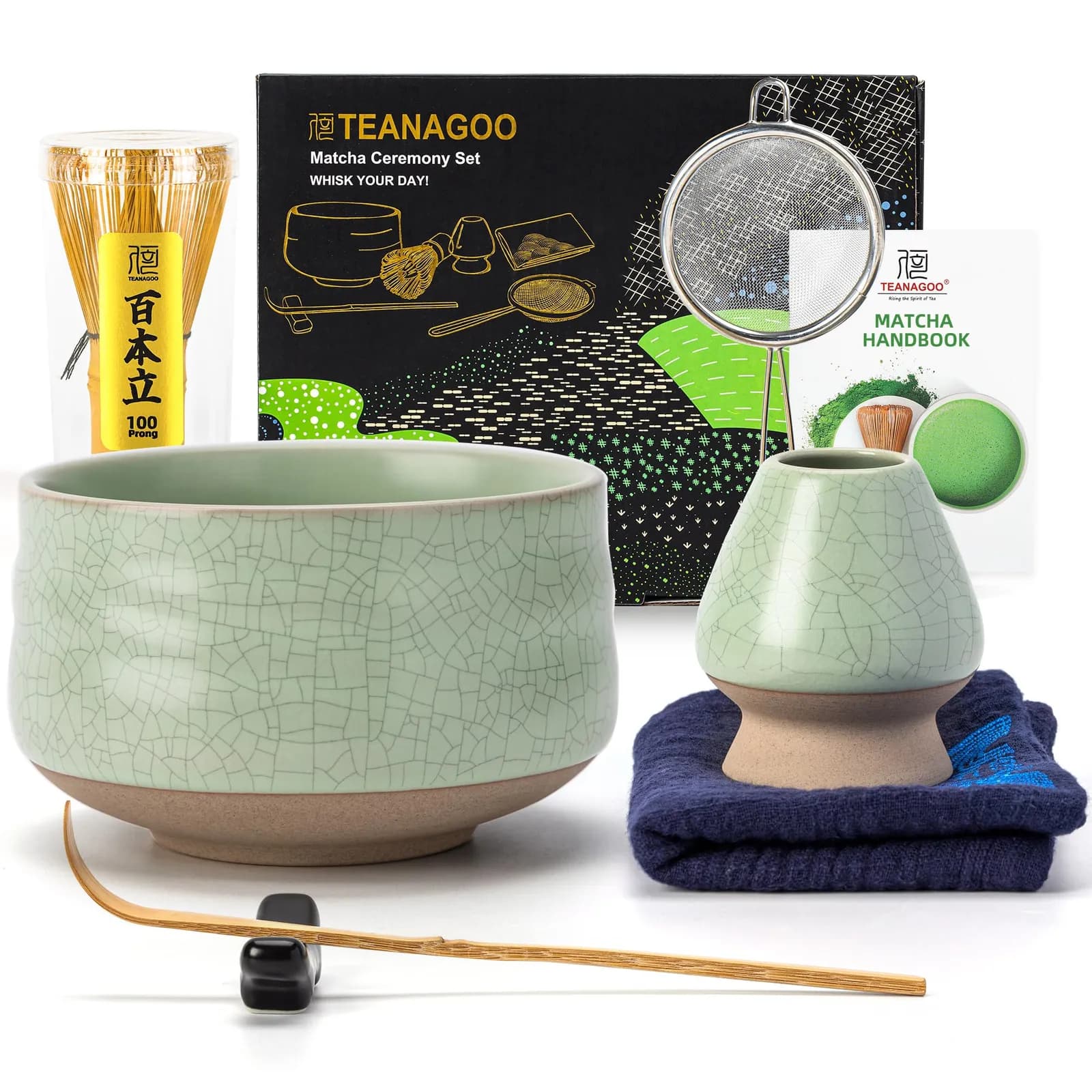 Kit 7 piezas té Matcha