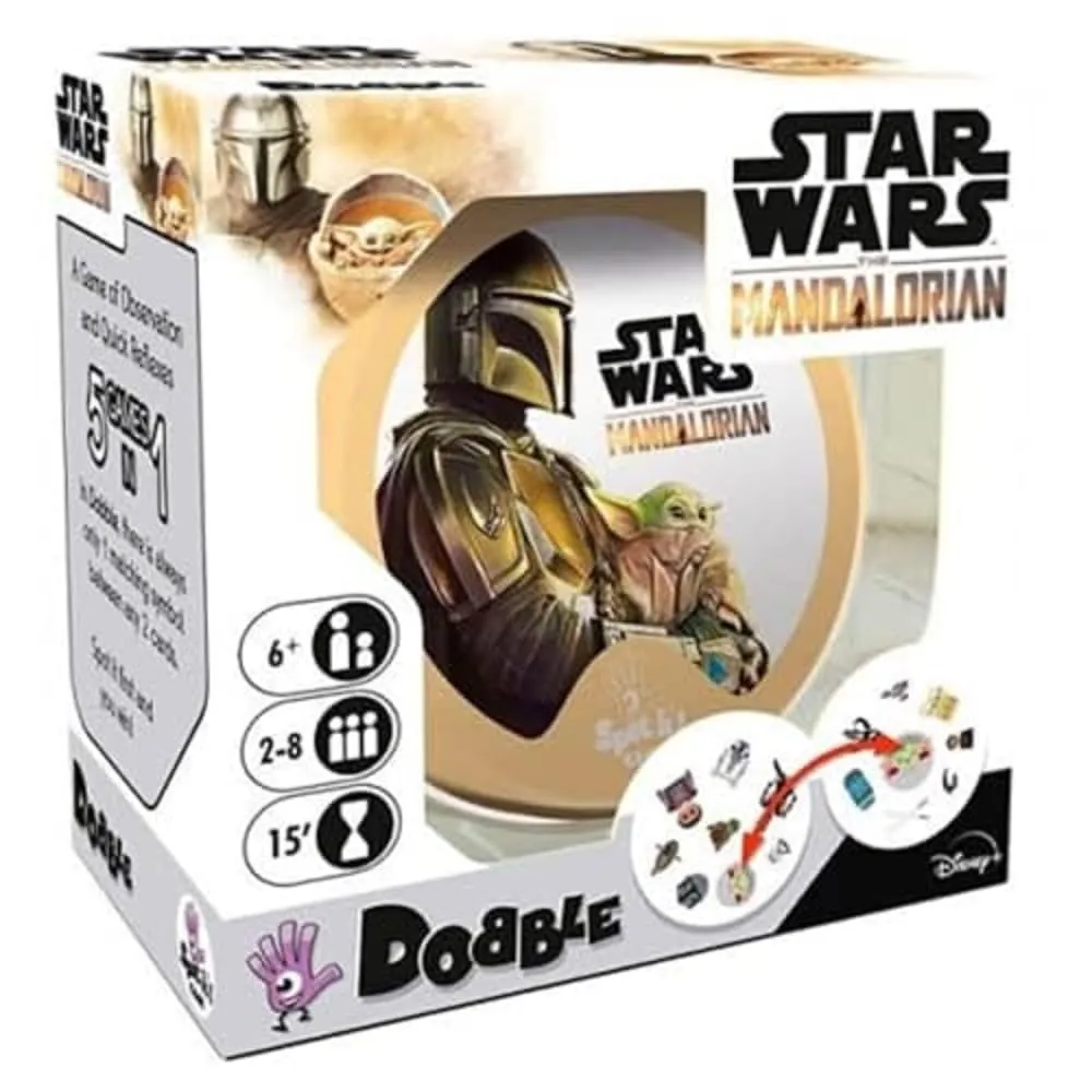 Juego de Cartas Dobble Star Wars: The Mandalorian