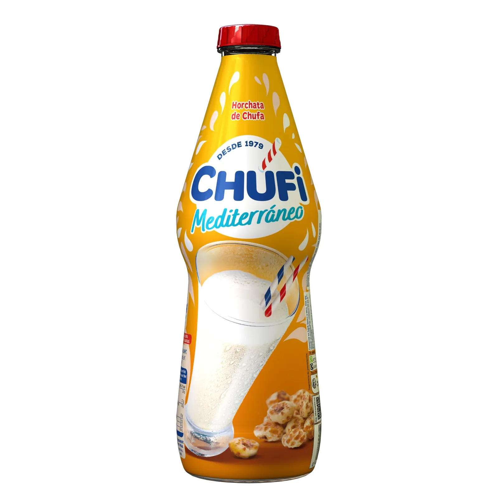 Pack 2 Botellas Chufi Horchata Mediterráneo Vegetal 1L