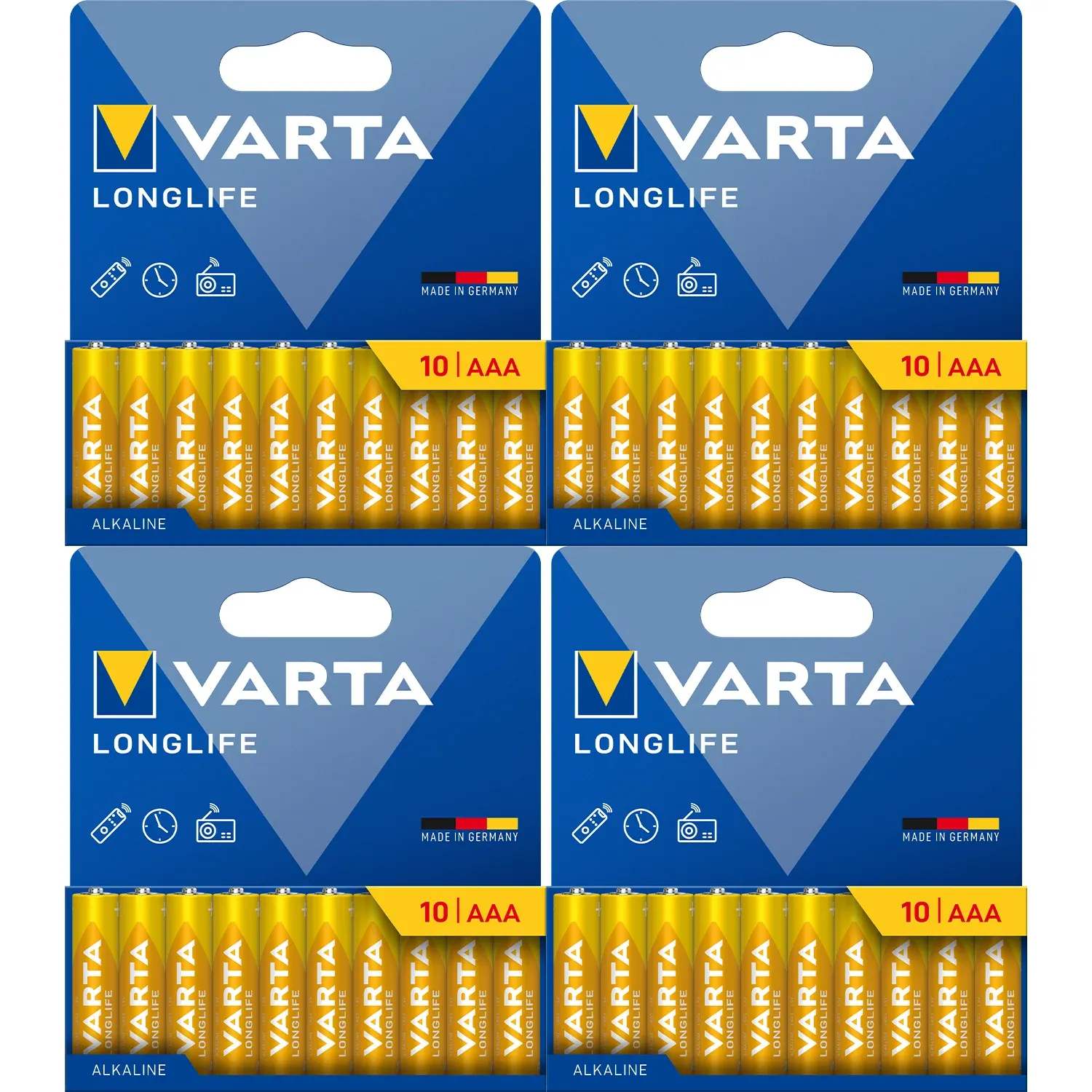 Pack 40 Pilas AAA VARTA Alcalinas