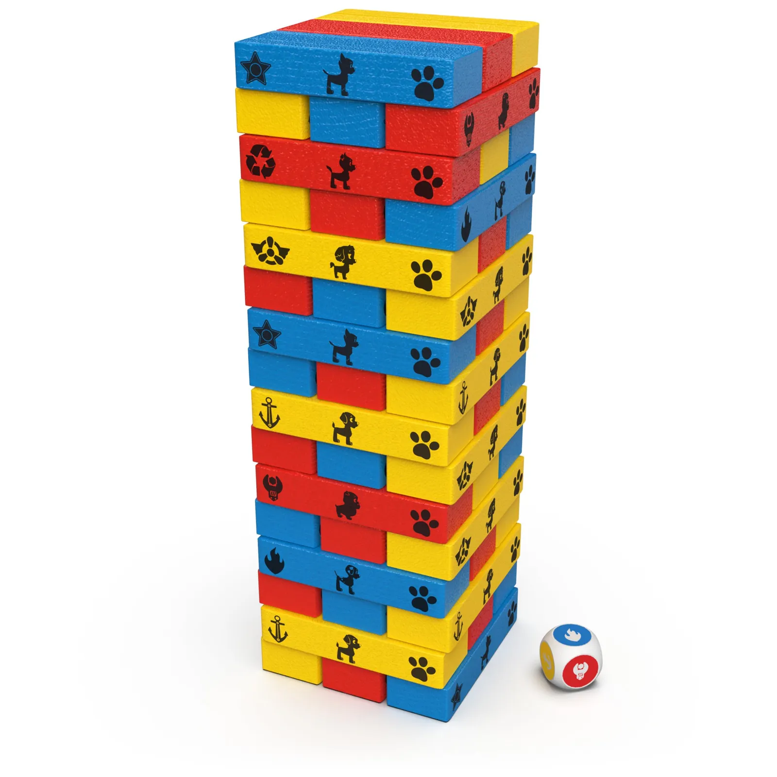 Juego de Equilibrio Paw Patrol Torre de Madera Spin Master