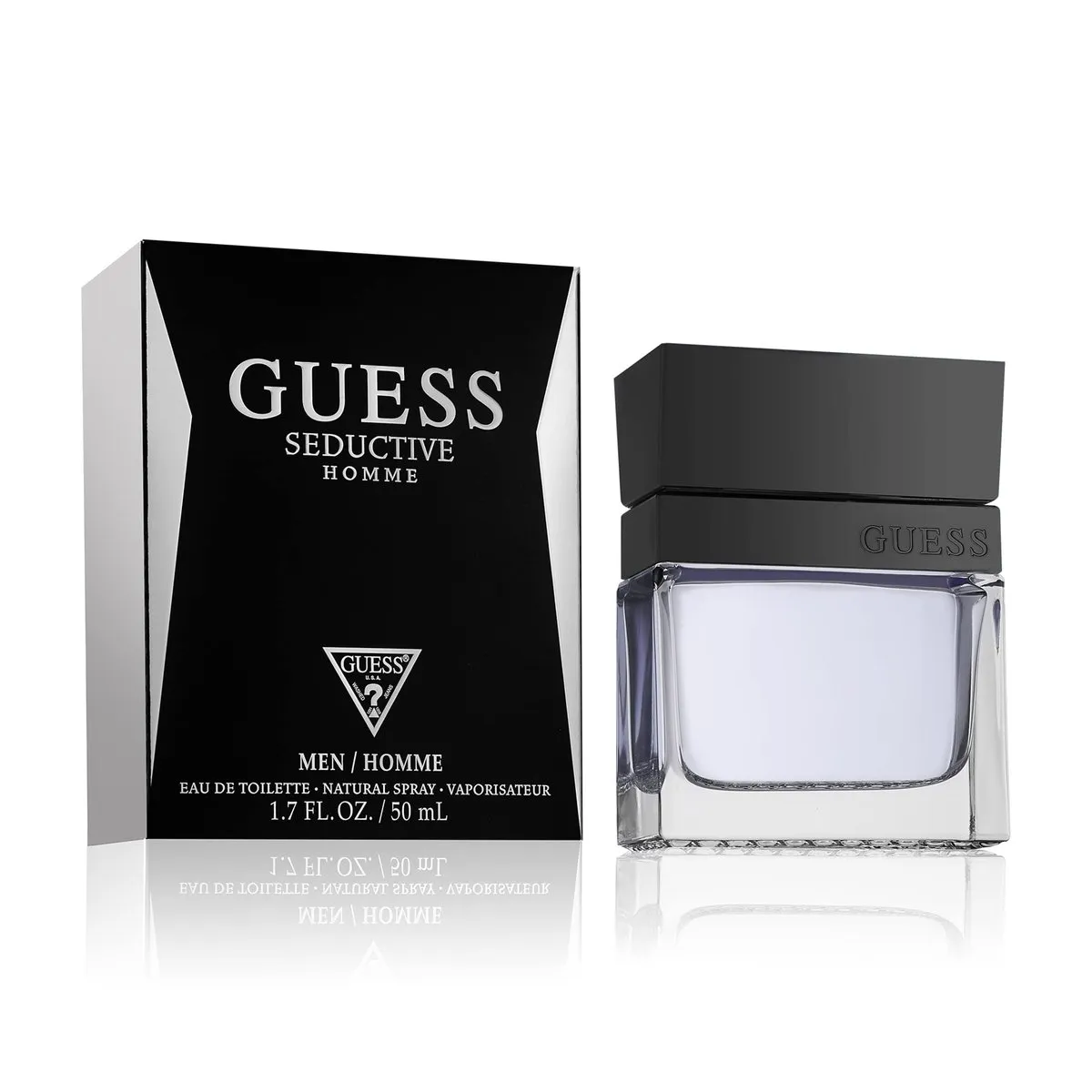 Perfume GUESS Seductive Eau de Toilette para Hombre, Oriental Amaderado, 50ml