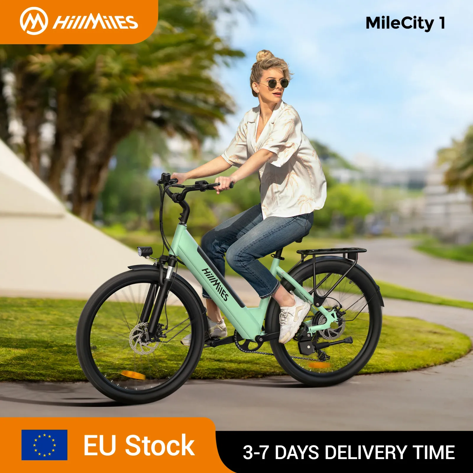 Bicicleta Eléctrica MileCity 1 26" 250W