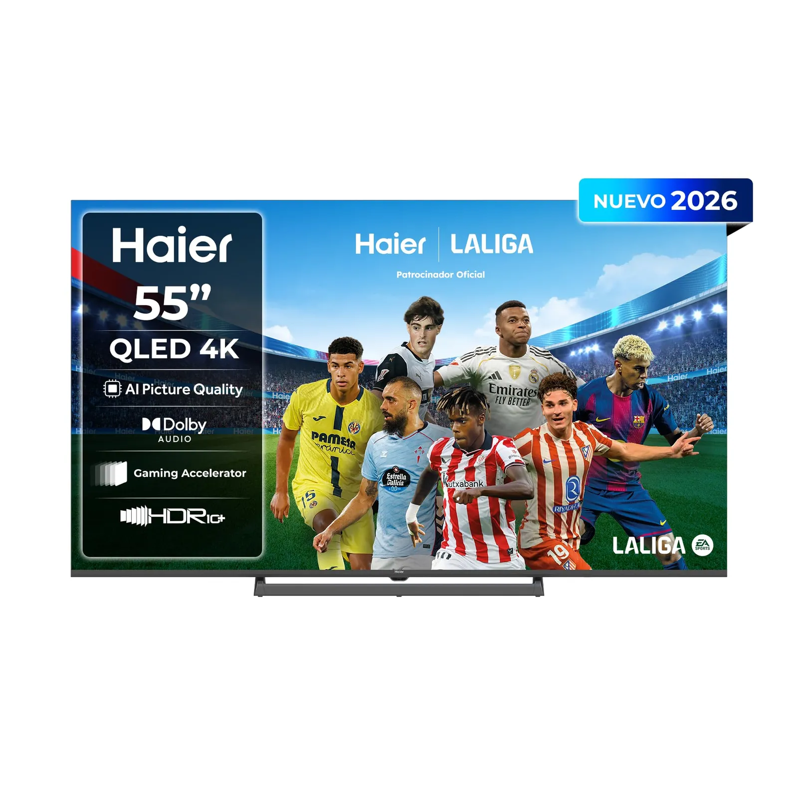 Haier H6 QLED 4K 55" Smart TV con Google TV