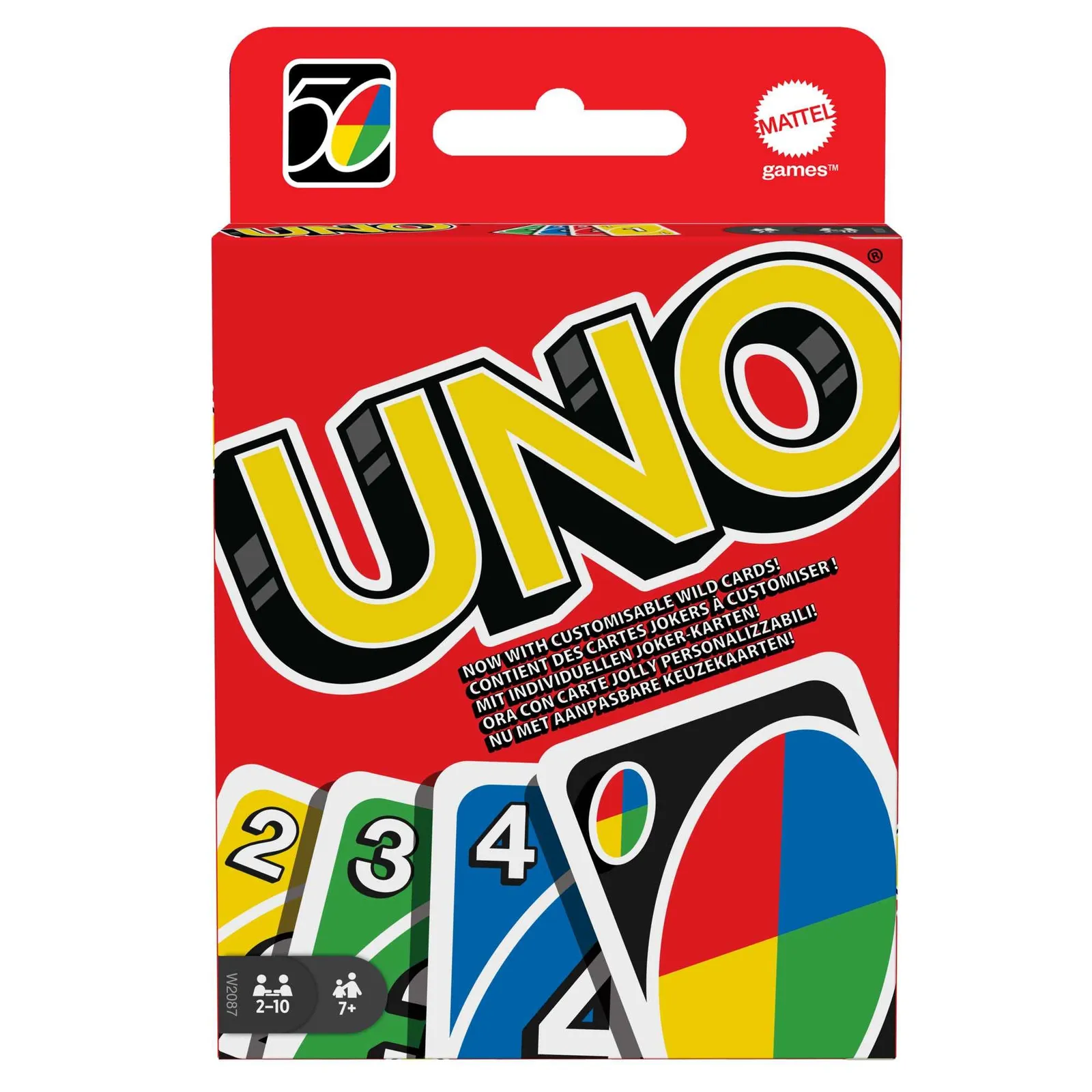 Mattel Games UNO Juego de Cartas Clásico