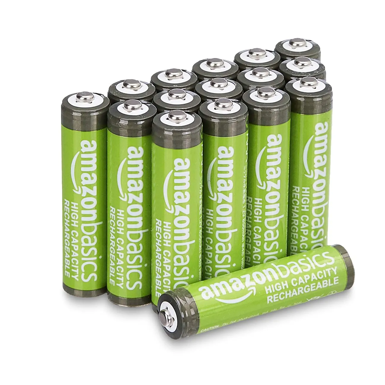 AmazonBasics 16 pilas AAA recargables alta capacidad
