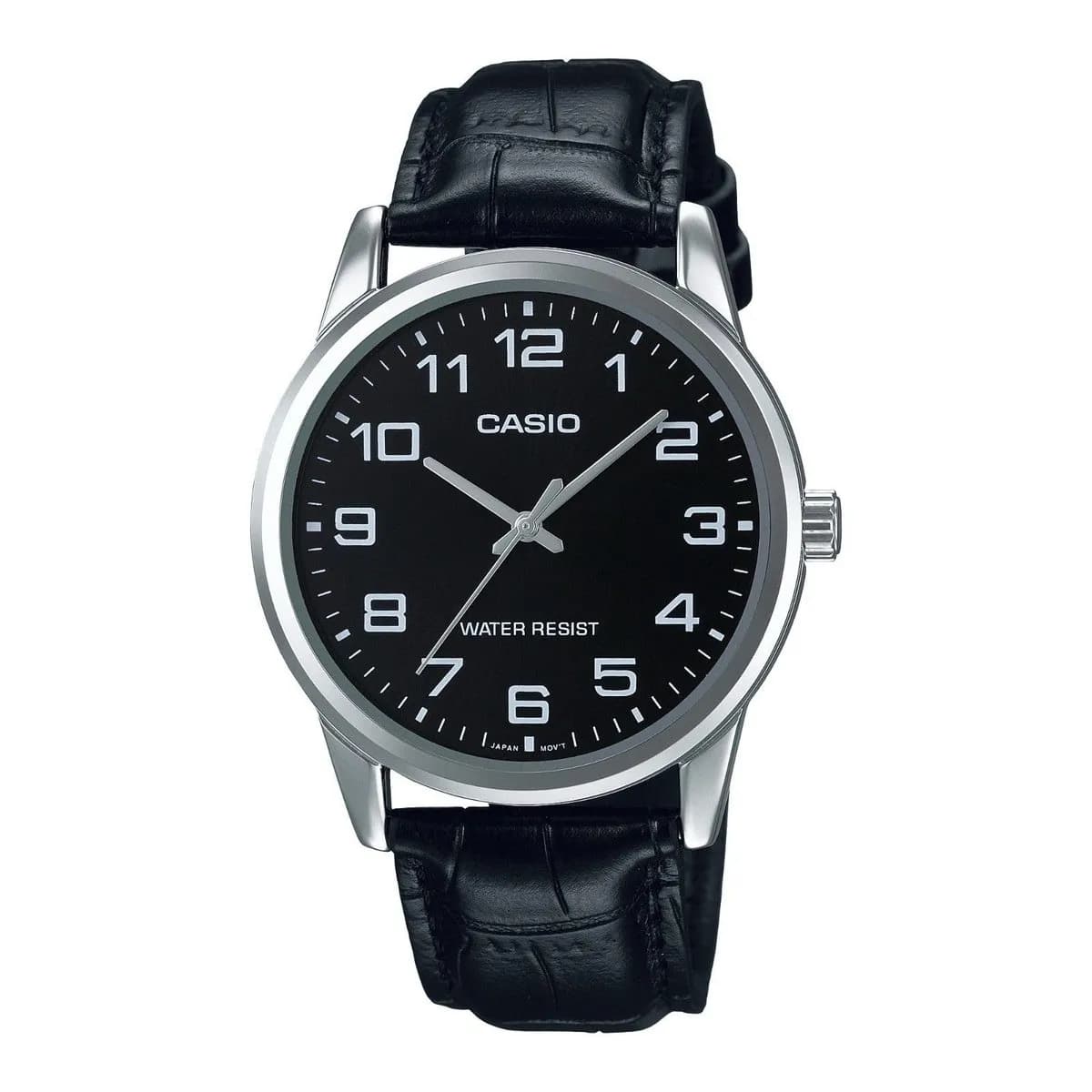 Reloj Casio MTP-V001L-1B Clásico Correa Piel Negro