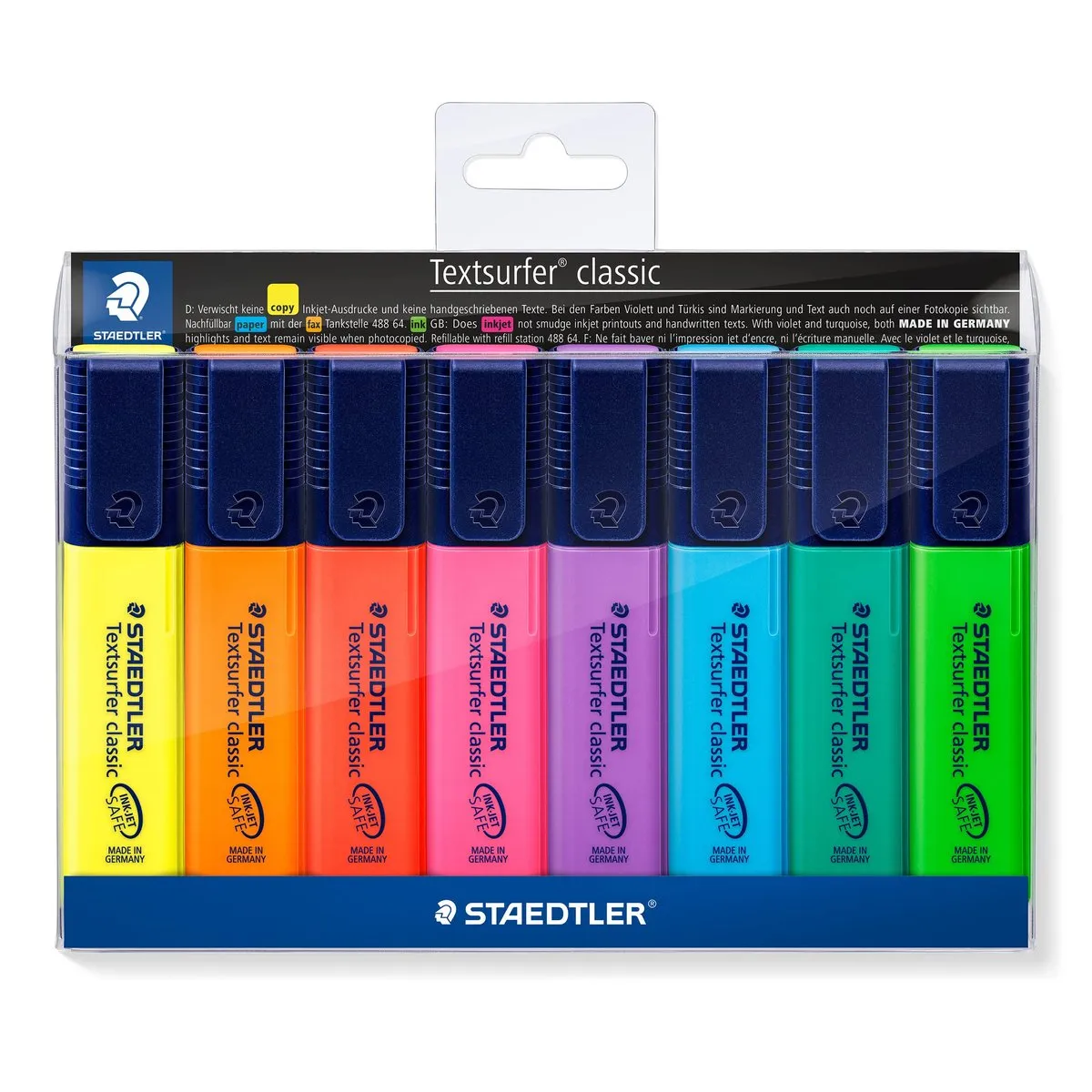 Pack 24 Marcadores Fluorescentes Staedtler 364WP8 (8 Unidades cada uno)
