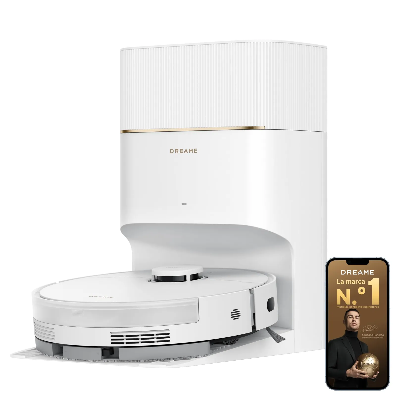 Robot Aspirador Dreame D20 Pro Plus con Base Autovaciado