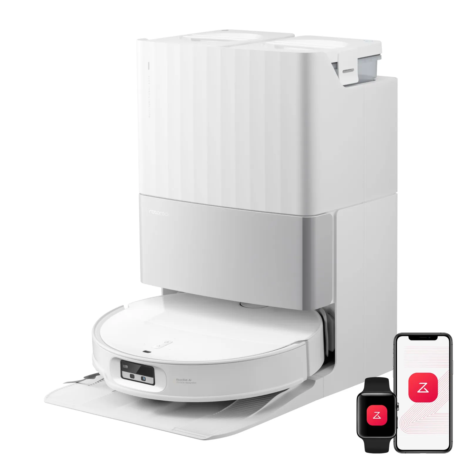 Robot Aspirador Roborock Qrevo EdgeT 18500 Pa con FlexiArm