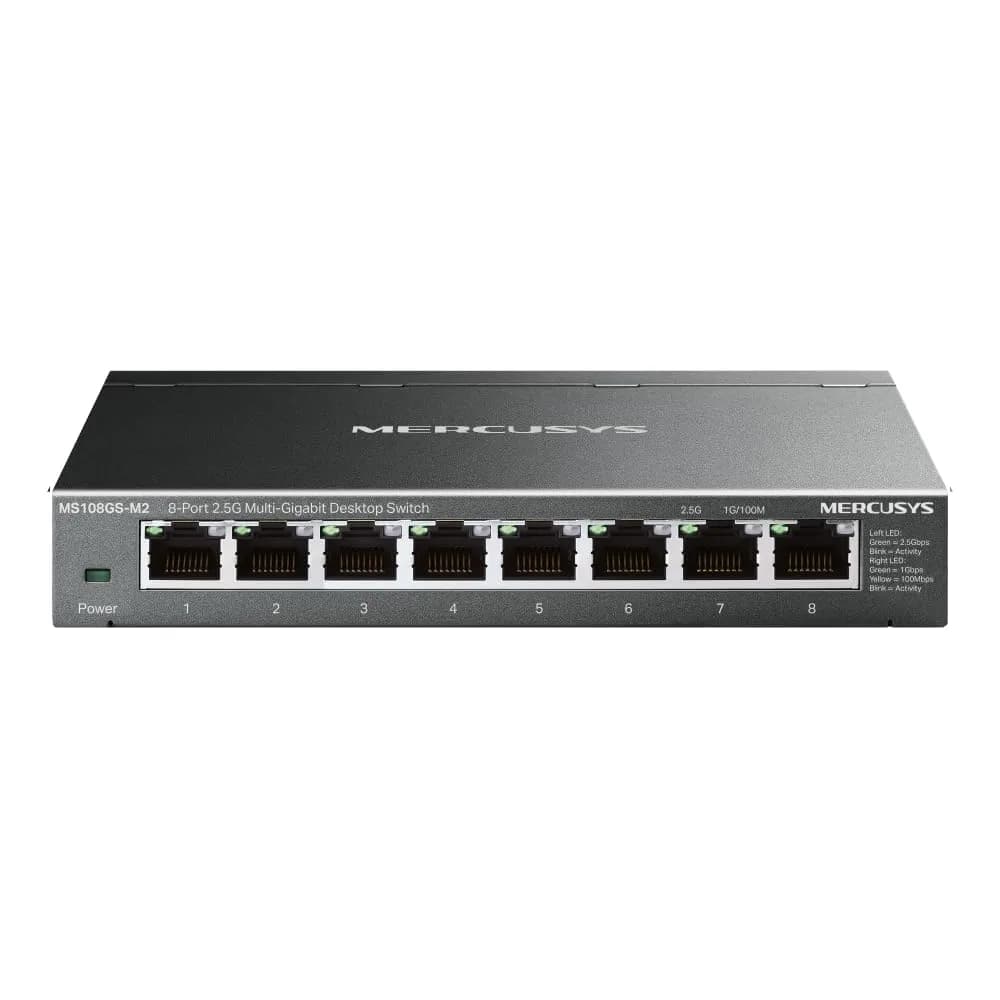 Switch Mercusys MS108GS-M2 8 Puertos 2.5 GbE Mínimo Histórico