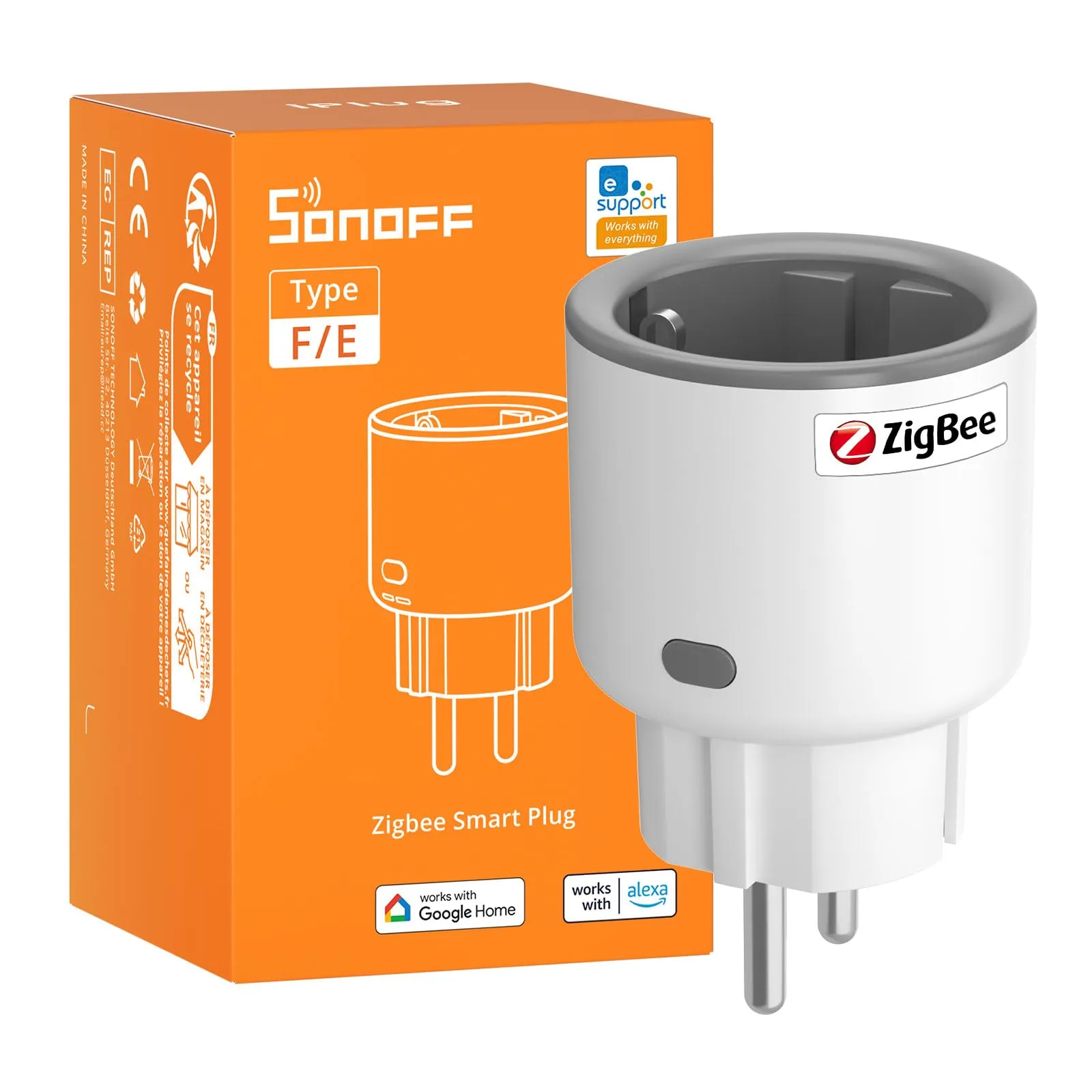 Enchufe Inteligente SONOFF S60ZBTPF Zigbee