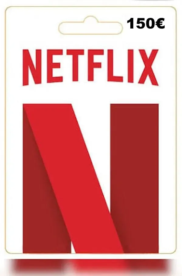 Tarjeta Regalo Netflix de 150€