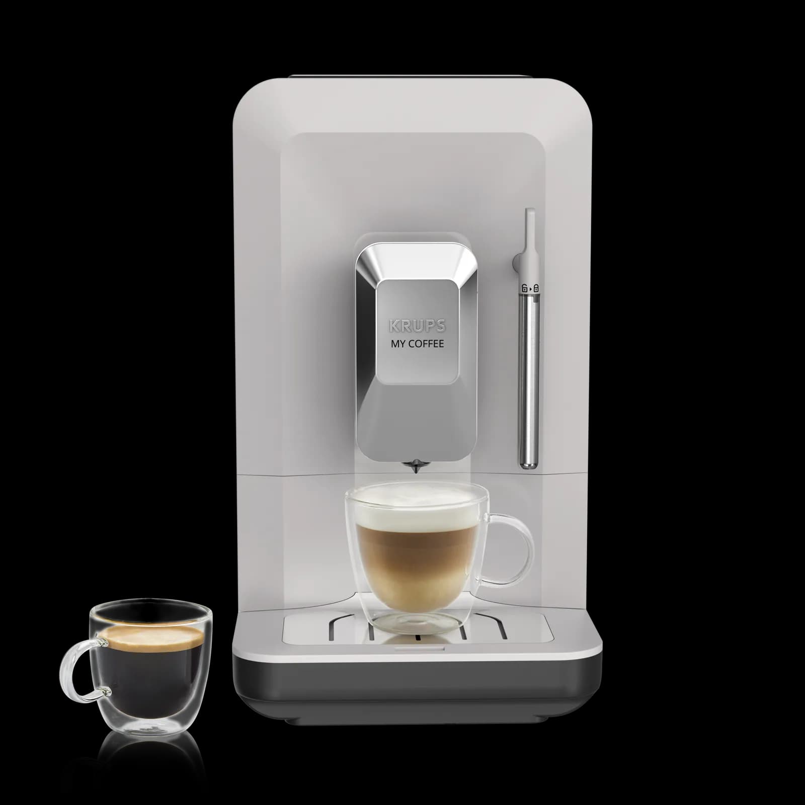 Cafetera Superautomática Krups My Coffee EA201B - Gris