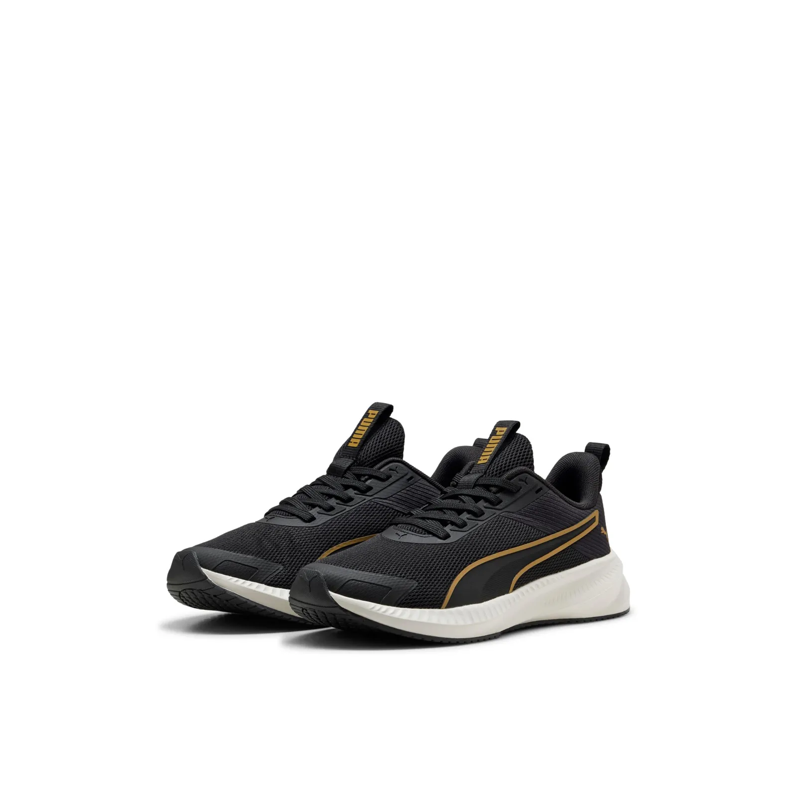 Puma Flyer Lite 4 Tenis para Correr Unisex Negro/Dorado/Gris (varias tallas)