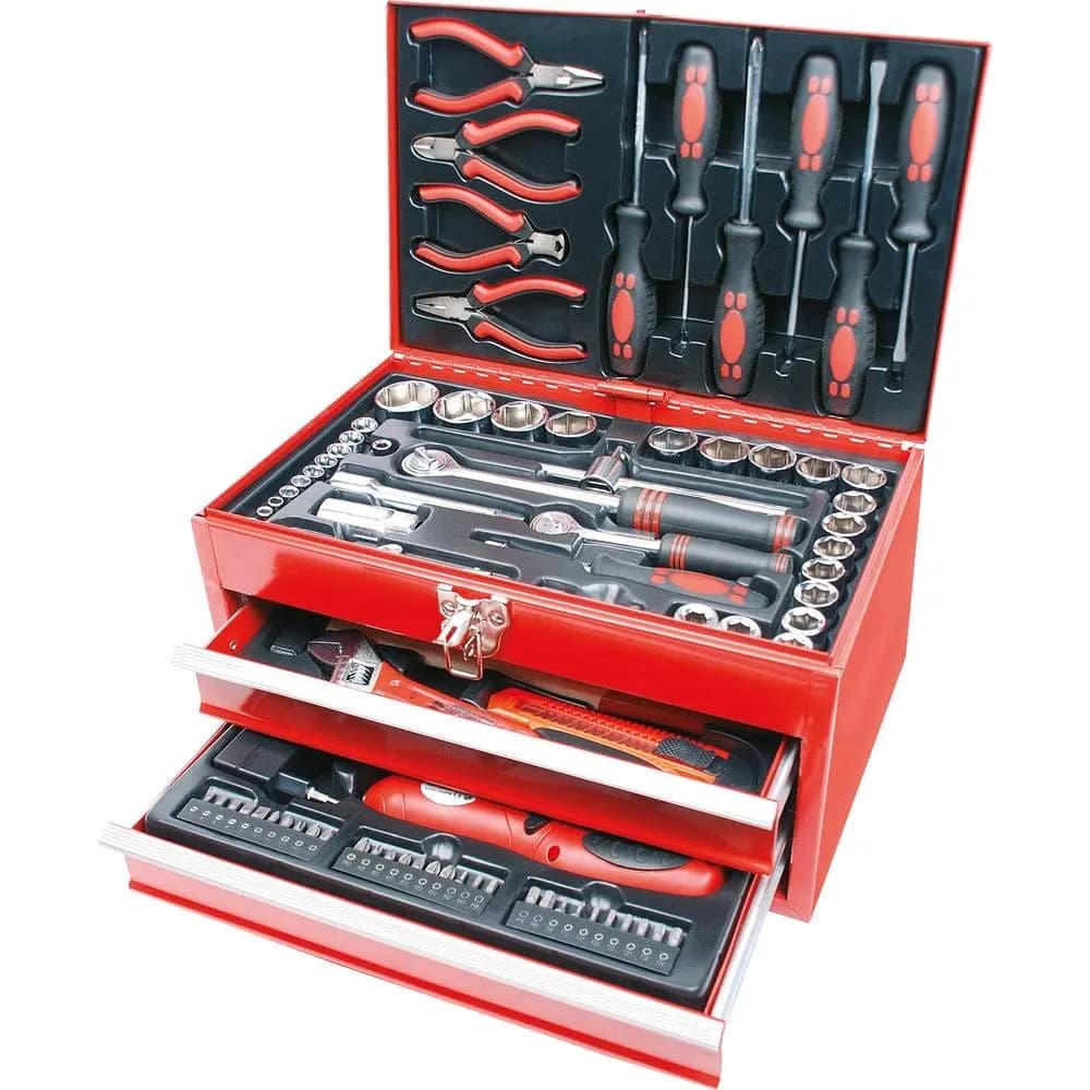 Caja de herramientas Mannesmann 155 piezas