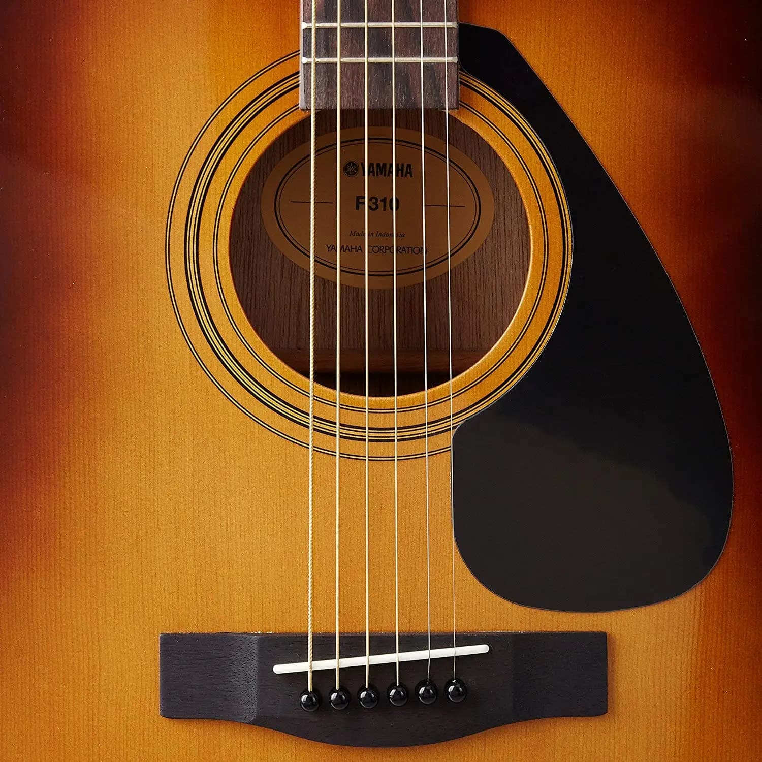 Guitarra acústica Yamaha F310 en color Tobacco Brown Sunburst