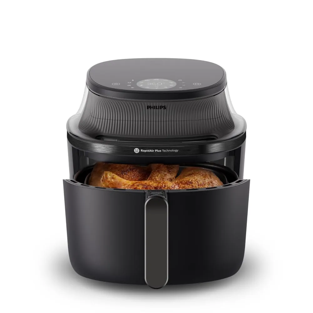 Freidora de aire Philips 3000 Airfryer Negra 6.2L