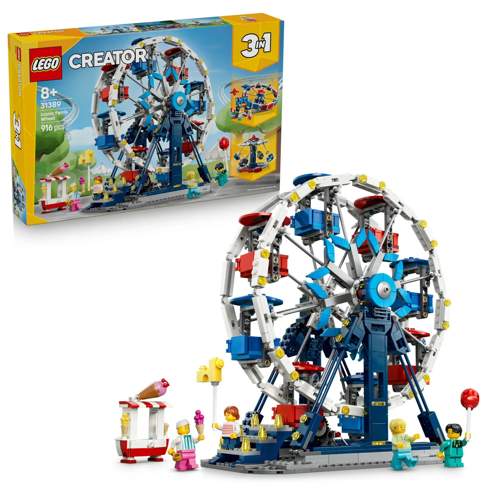 LEGO Creator 3 en 1 Noria Clásica Set de Construcción