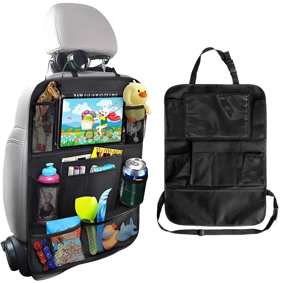 Soporte para tablet en reposacabezas de coche (4,7-13")