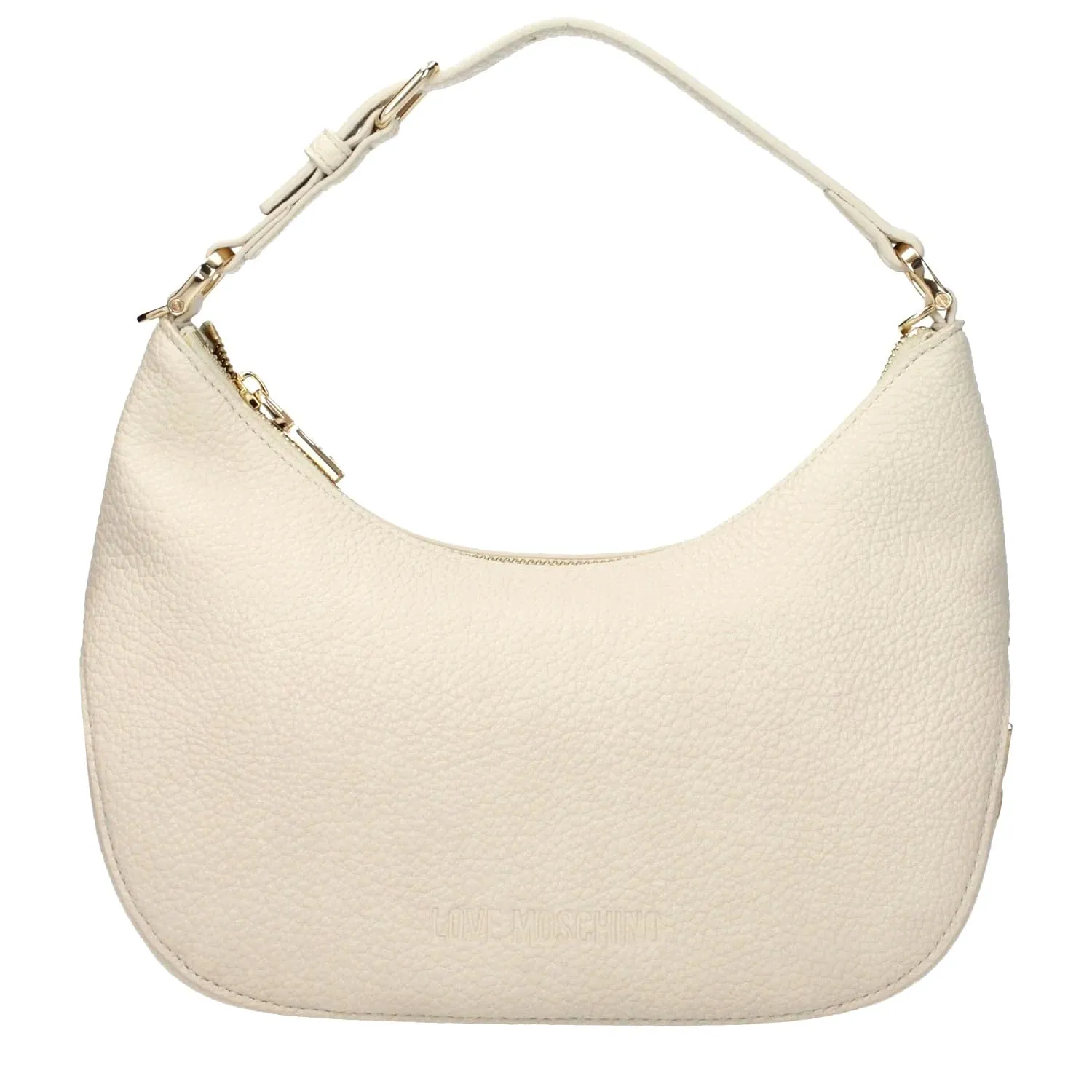 Bolso de mano Love Moschino JC4018PP1OLT0110 color marfil