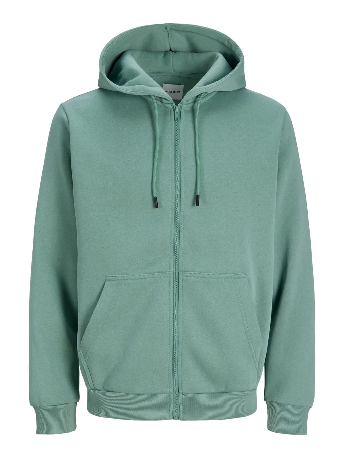 Sudadera JACK & JONES con cremallera, color turquesa, talla L (varias tallas)