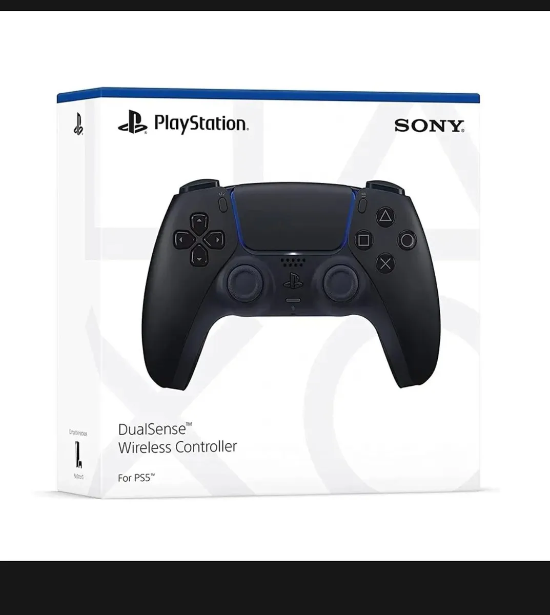 Mando Inalámbrico Sony DualSense para PS5, Negro (CFI-ZCT1NB01)