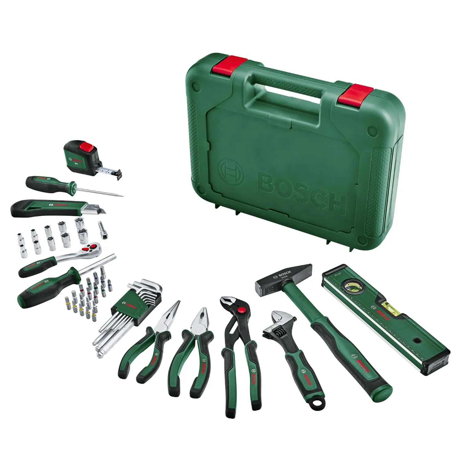 Juego de Herramientas Bosch 52 Piezas con Maletín