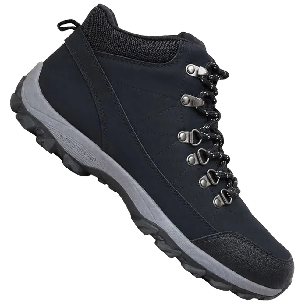 Botas Urban Territory Black Lace Hiker Hombre (Tallas 40-47)