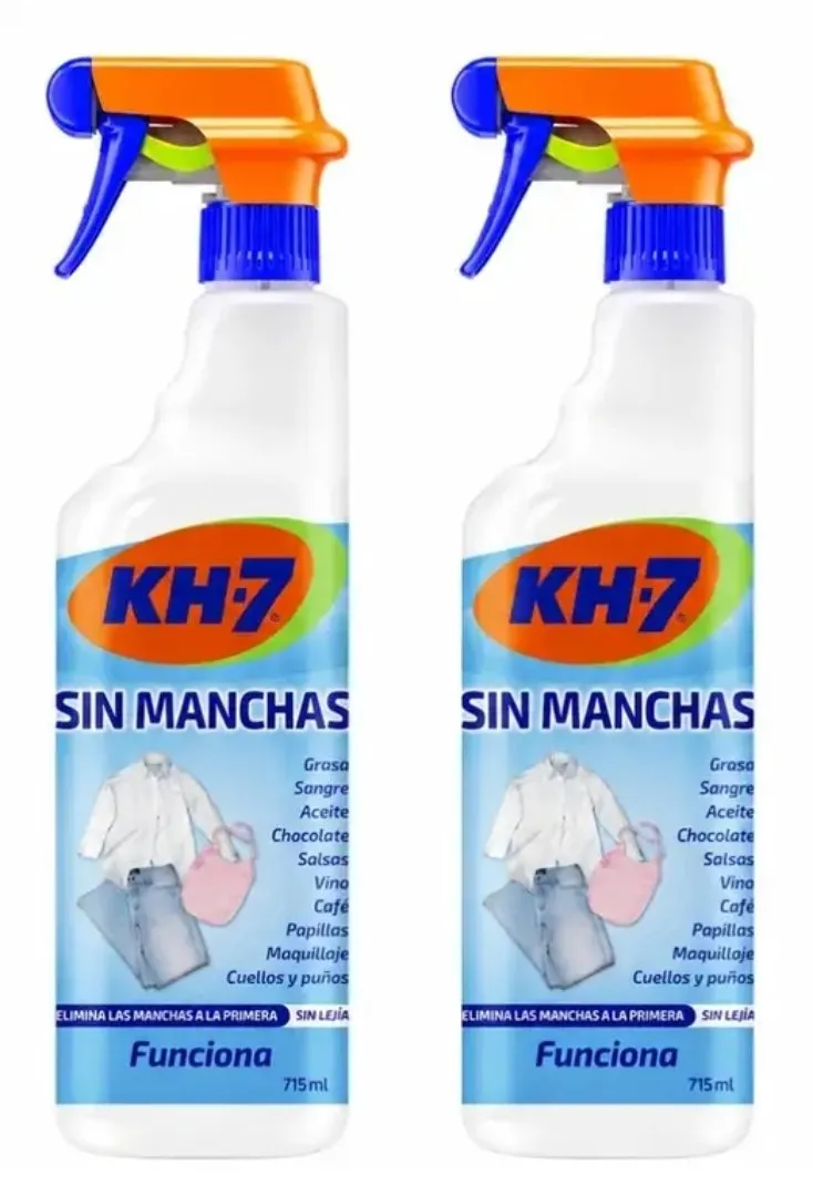 Pack 2 KH-7 Sin Manchas Quitamanchas Ropa, 715 mL c/u (2,87€/unidad)
