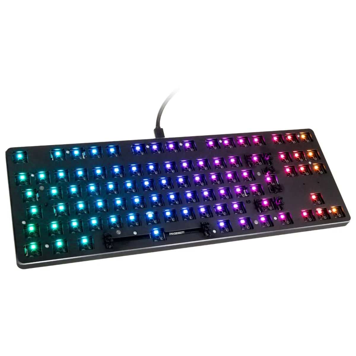 Teclado Mecánico Gaming Glorious GMMK TKL 85% Barebones RGB Hot Swap