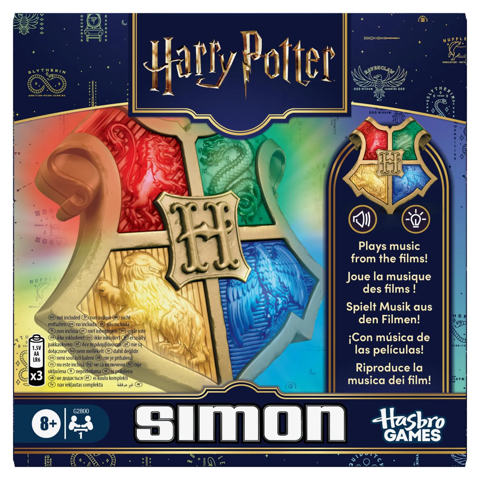 Juego de memoria Simon Edición Harry Potter
