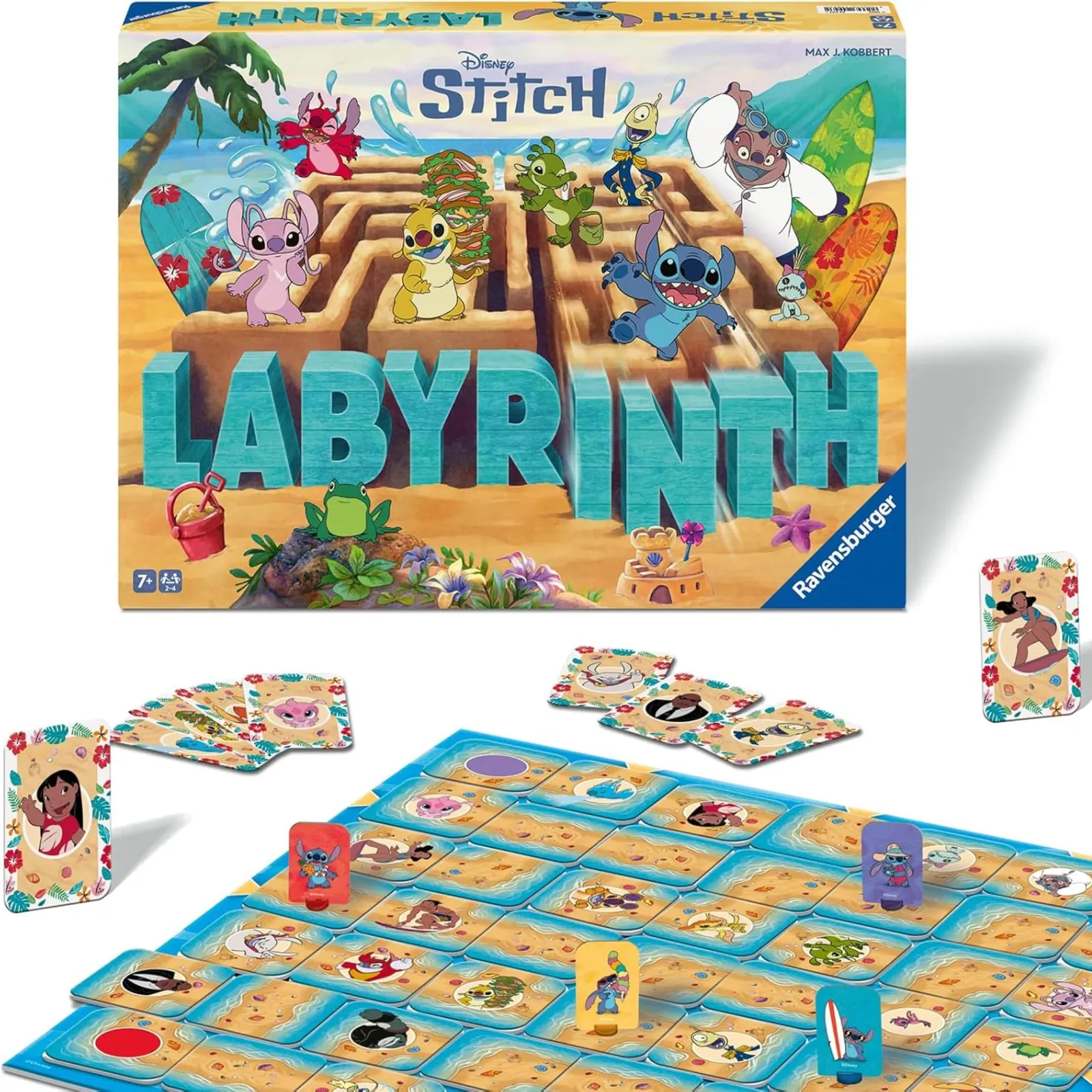 Juego de Mesa Ravensburger Labyrinth Stitch (2-4 jugadores)