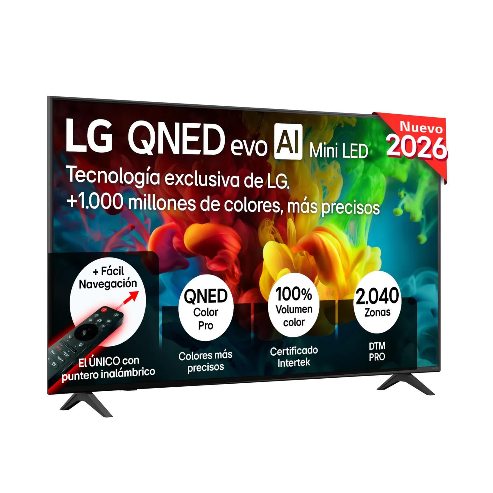 Smart TV LG 65QNED82B6B QNED EVO AI 65" 4K 2026