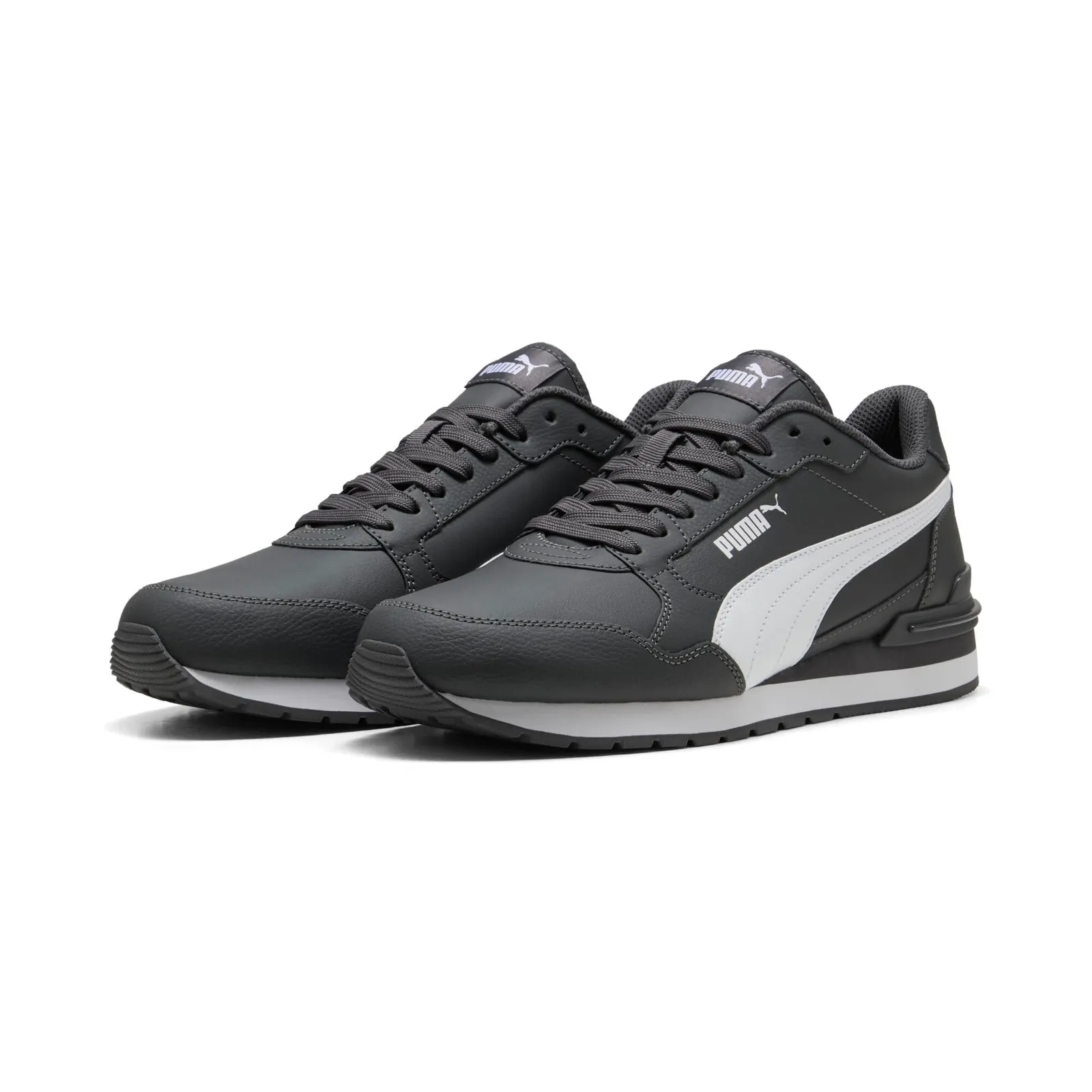 Puma Tenis Unisex ST Runner V4 L Gris Moody y Blanco (varias tallas)