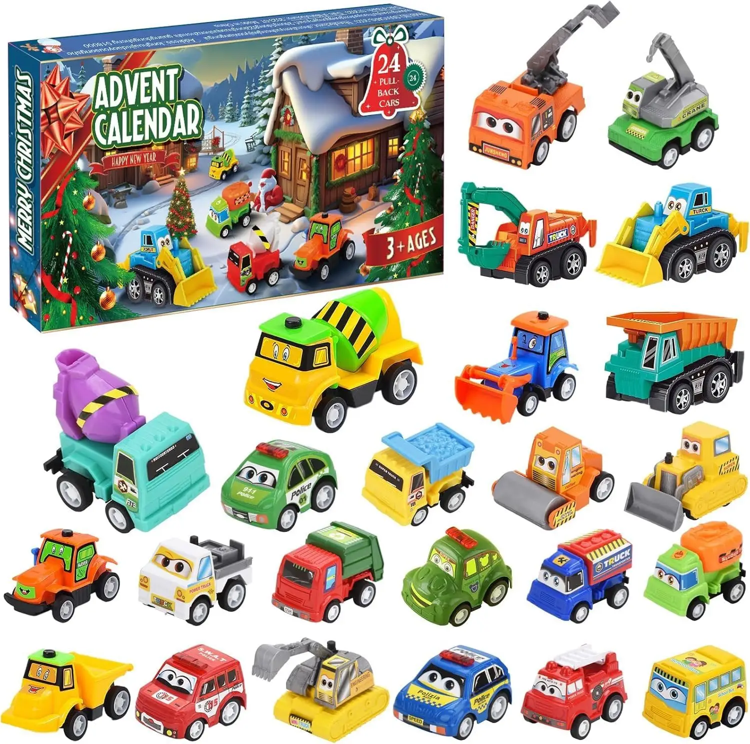 Calendario de Adviento 2026: Coches
