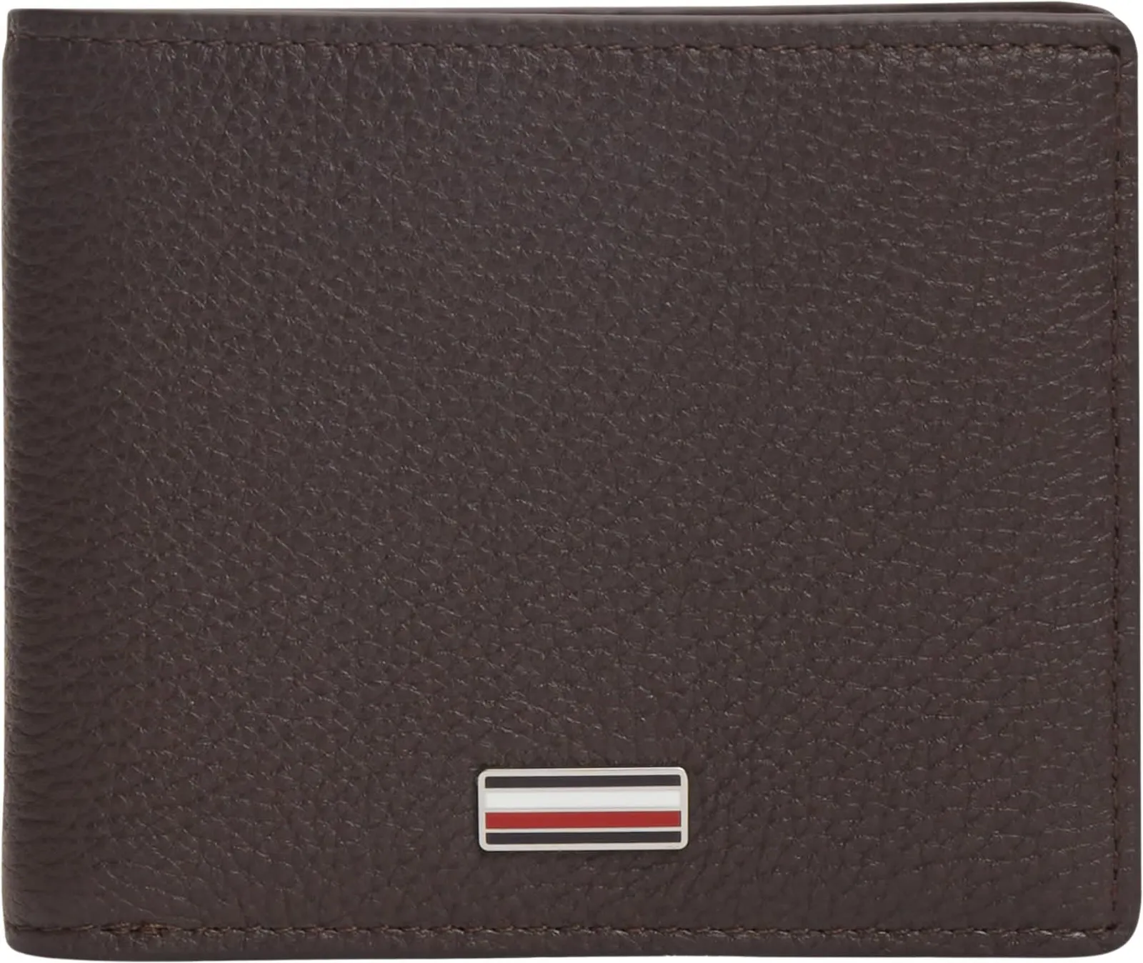 Cartera Tommy Hilfiger Central Mini de Piel Marrón