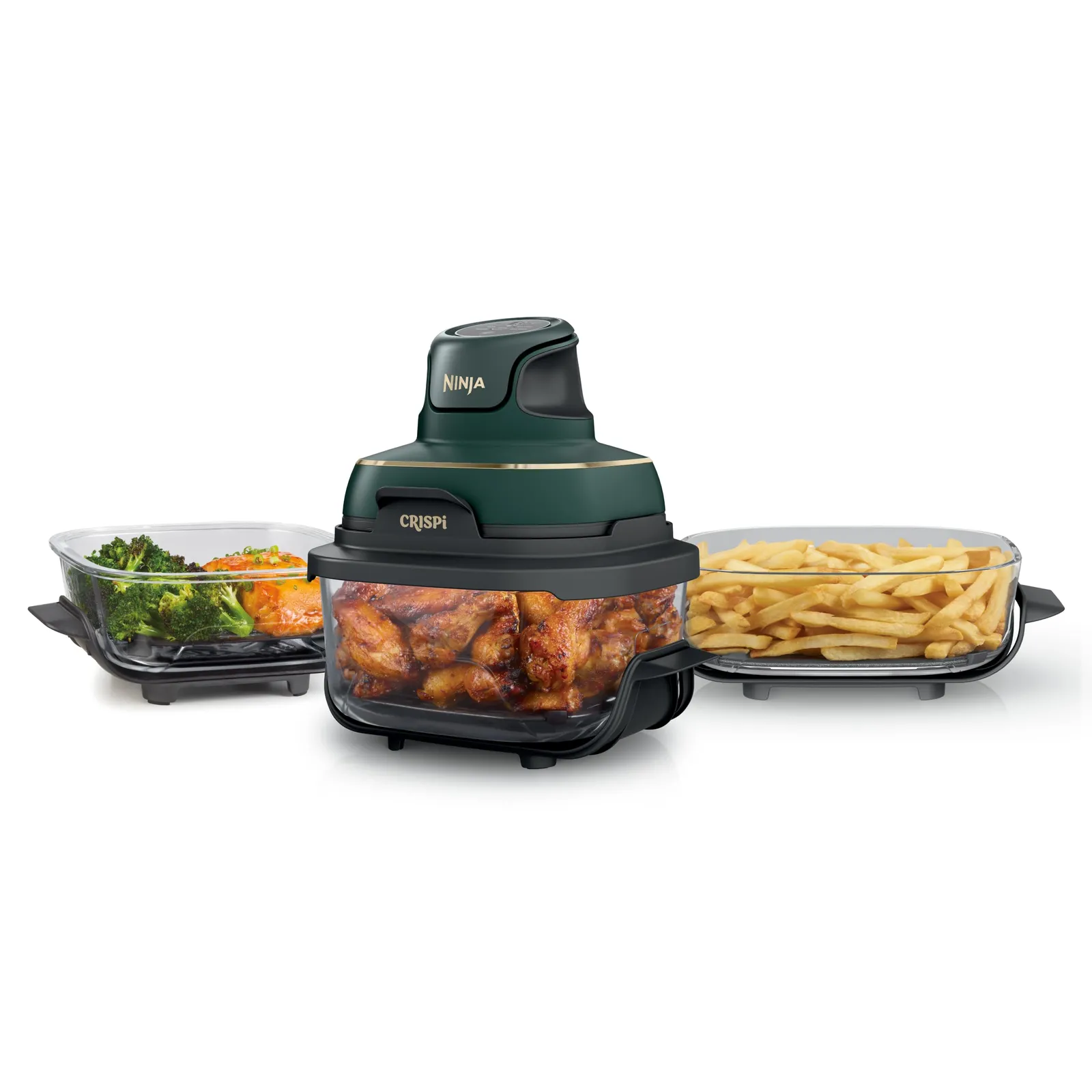 Freidora de aire Ninja CRISPi 3,8L + 1,4L + 2,3L