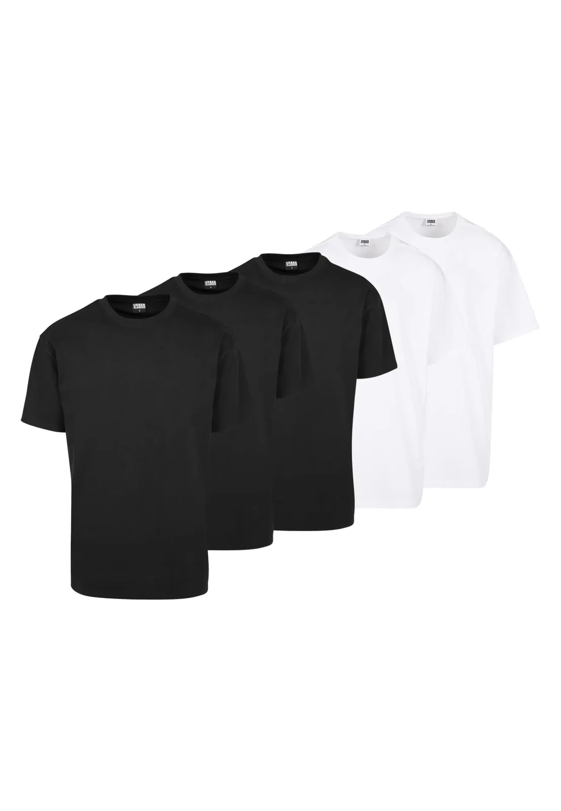 Pack 5 Camisetas Urban Classics Hombre Heavy Oversized (Tallas XS y S)