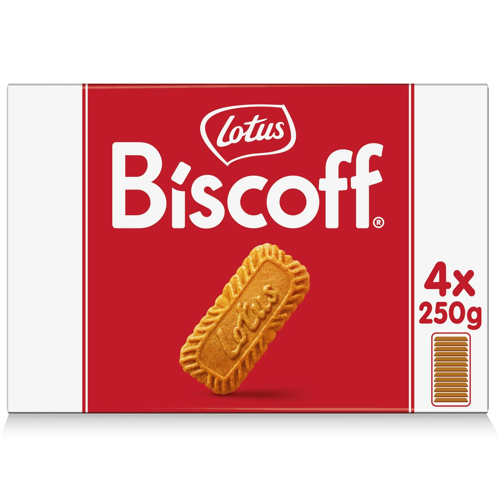8x 250g Galletas Caramelizadas Lotus Biscoff Originales