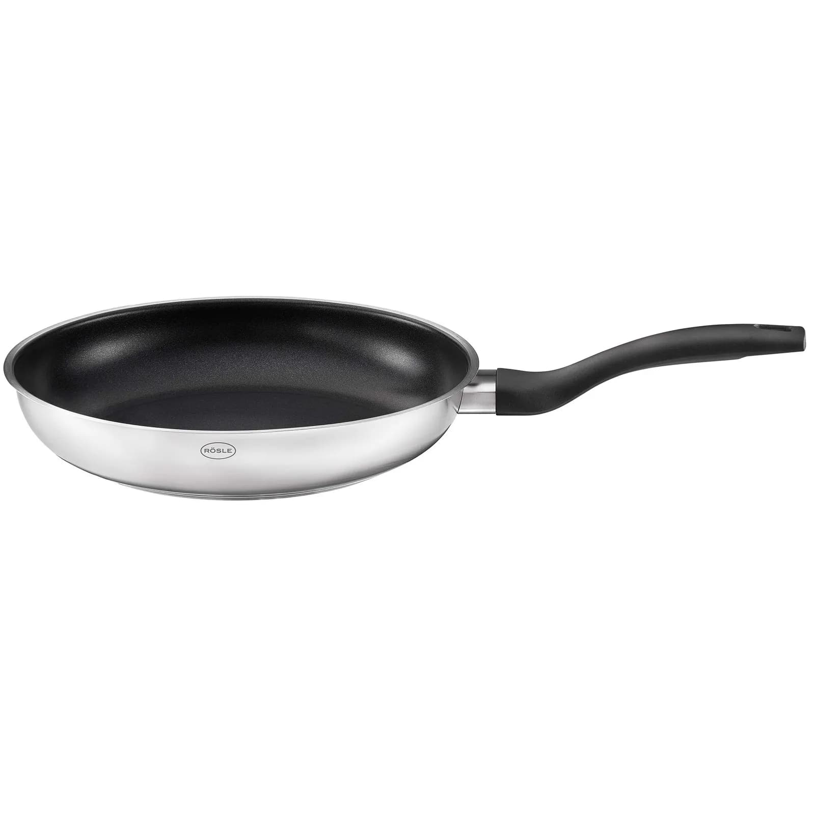 Sartén RÖSLE Basic Line 28cm Acero Inoxidable Antiadherente