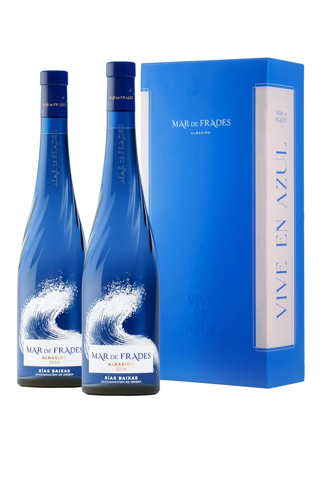 Mar de Frades Estuche Regalo Vino Albariño (2 Botellas) D.O. Rías Baixas