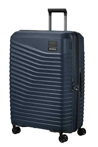 Samsonite Intuo Spinner L: Maleta expandible 75 cm, 105/115 L, Azul